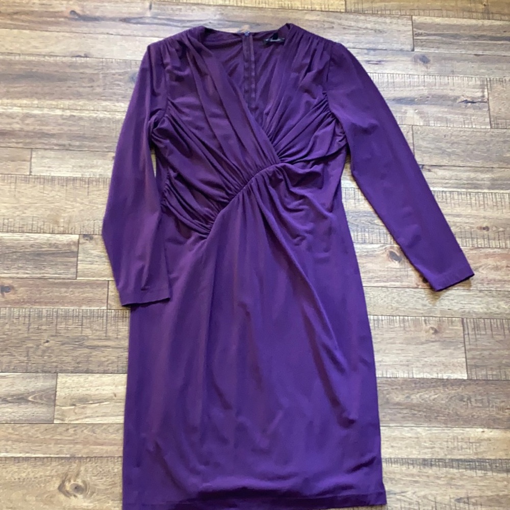 Beautiful Eggplant David Meister Dress in Size 12